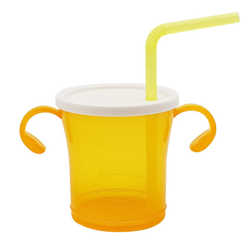 Agafura 3Way Straw Cup(Orange)